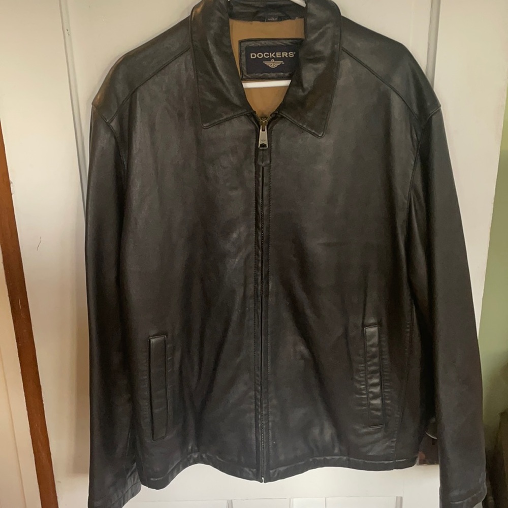 Leather jacket
